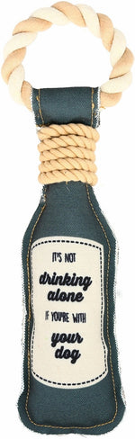 SP - 'Not Drinking Alone' Dog Toy