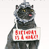 SP - Birthday Hoax Cat Card