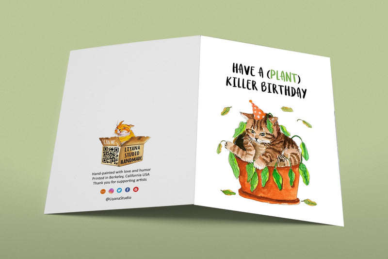 SP - Have A (Plant) Killer Birthday Card