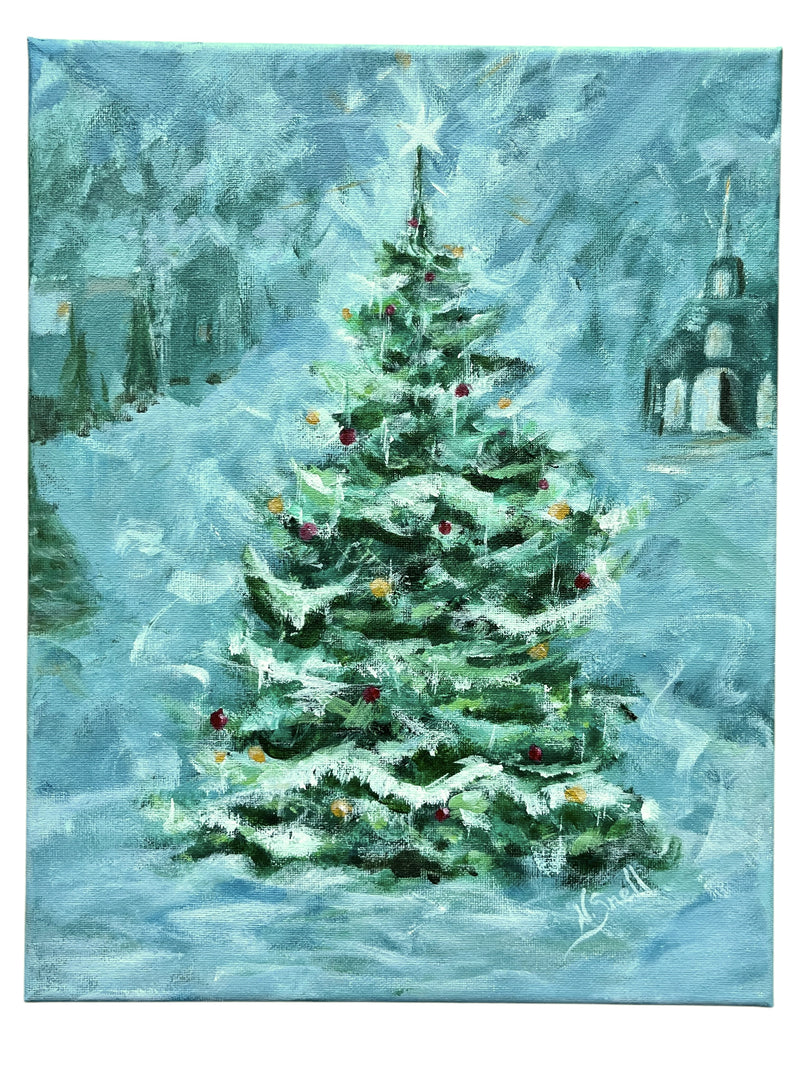 NSFA Original Painting "The Spirit of Christmas"