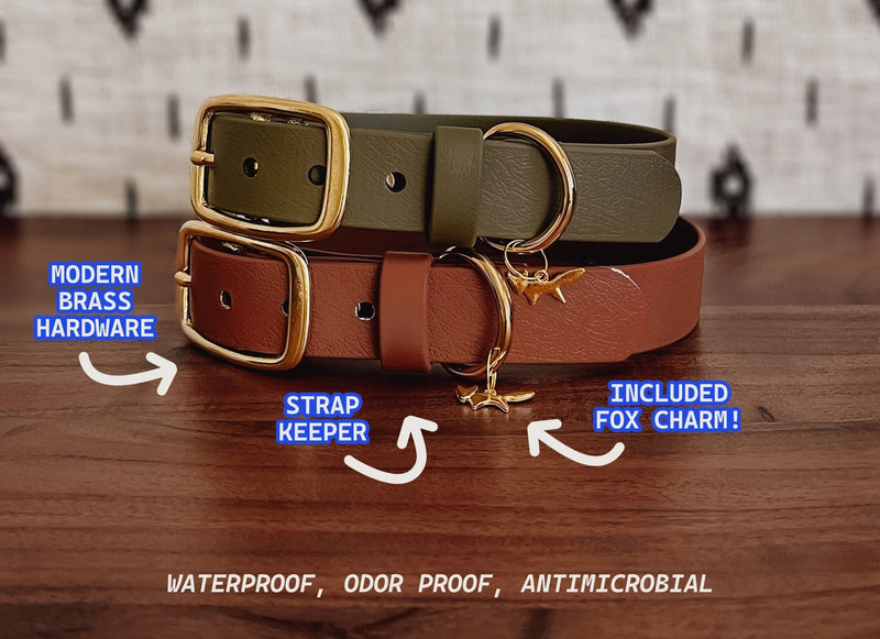 Dog Collar - Modern Design, Waterproof Material