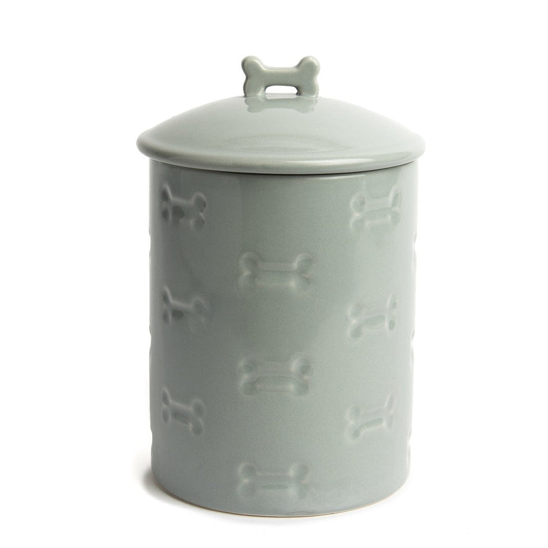 SP - Pet Treat Jar in Manor Grey