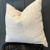 Carter - Blue and White Pinstriped Pillow