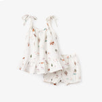 BA - On The Farm Organic Muslin Tie-Top Set