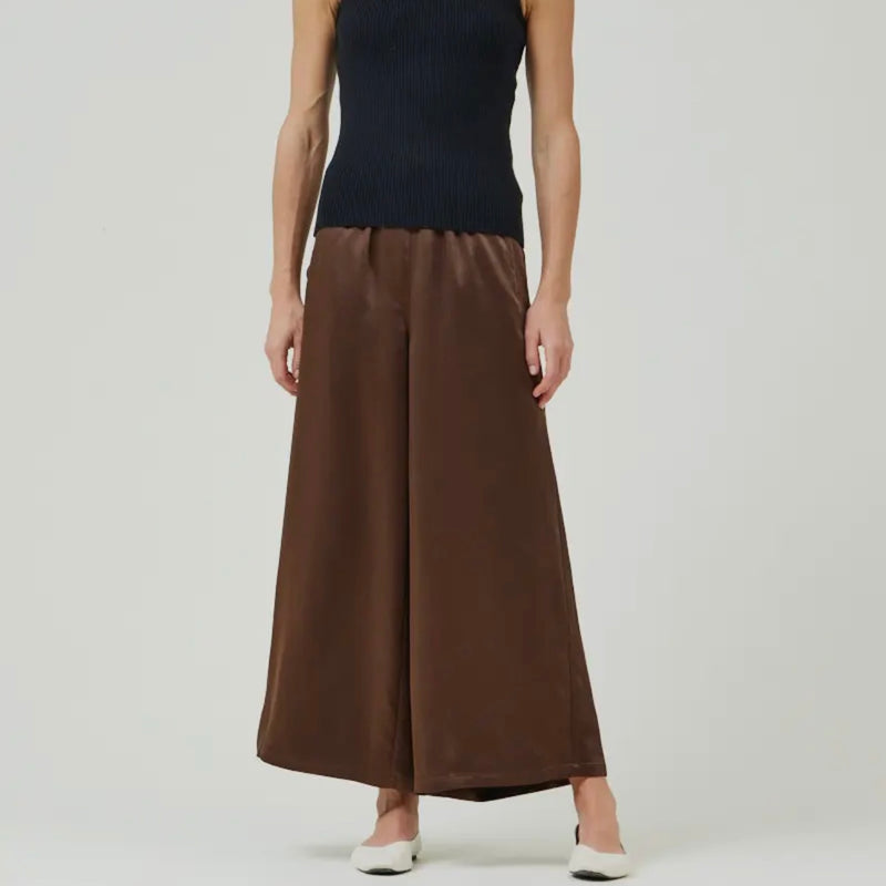 CC WIDE LEG SATIN PANTS