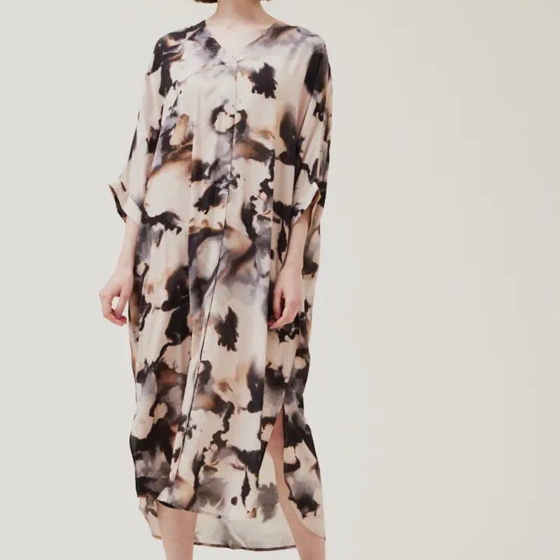 CC SWIRL PRINT KAFTAN