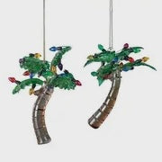 CC KURT ADLER GLASS PALM TREE ORNAMENT