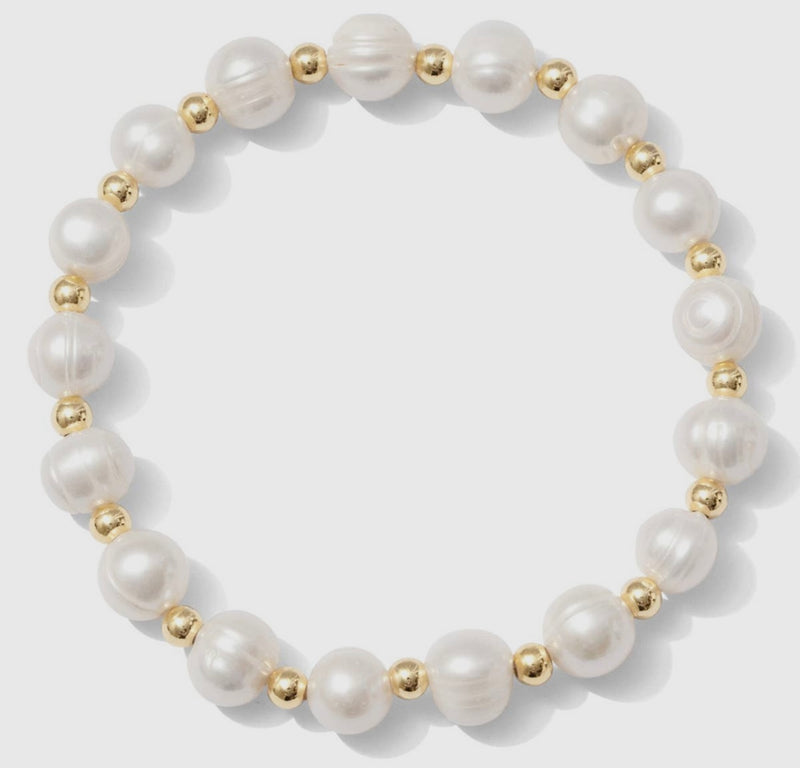 CC pearl and bead bracelet