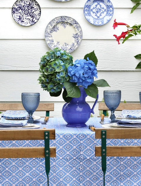 PAR Tablecloth Seville Blue