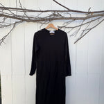 VH-Black T-Shirt Dress