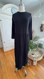 VH-Black T-Shirt Dress