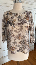 VH- Luu Top Vintage Print