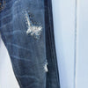 VH-Silver Patched Jeans