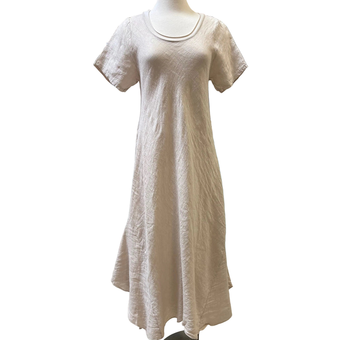 meo meli linen dress CC Bias Cut Short Sleeve DRS One Size / Rust Siz:US 16/UK 18 Oak Chest/Dresser Blake Luxe Satin One Sleeve Tabs