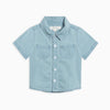 BA - Light Chambray Collared Button Down Shirt