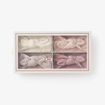BA - Brushed Cotton Knotted Bow Headband 4-Pack
