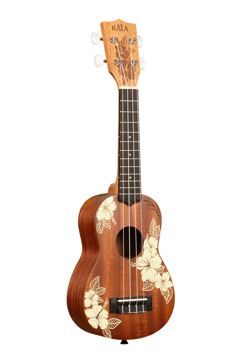 MA - Hibiscus Mahogany Ukulele - Soprano, Concert, Tenor- w/gig bag