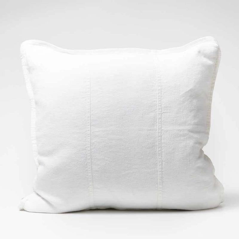 BB - Liam White Linen Pillow