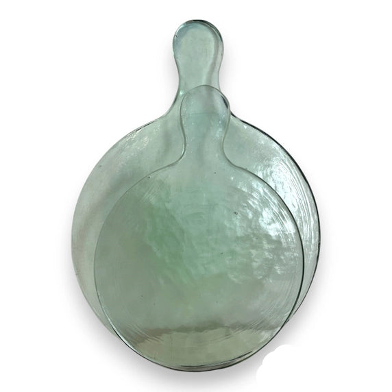 BB - Round Glass Recycled Platter