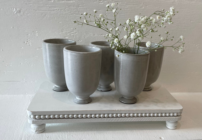 Stoneware Grey Vase