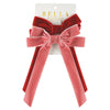 Velvet Bow Hair Clip Set