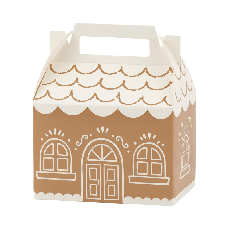 Gingerbread House Gable Treat Boxes