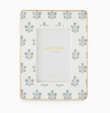 Dusty Blue Floral Frame