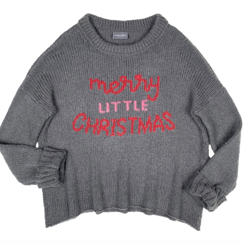 VH-WS130 Merry Little Christmas Chunky Sweater