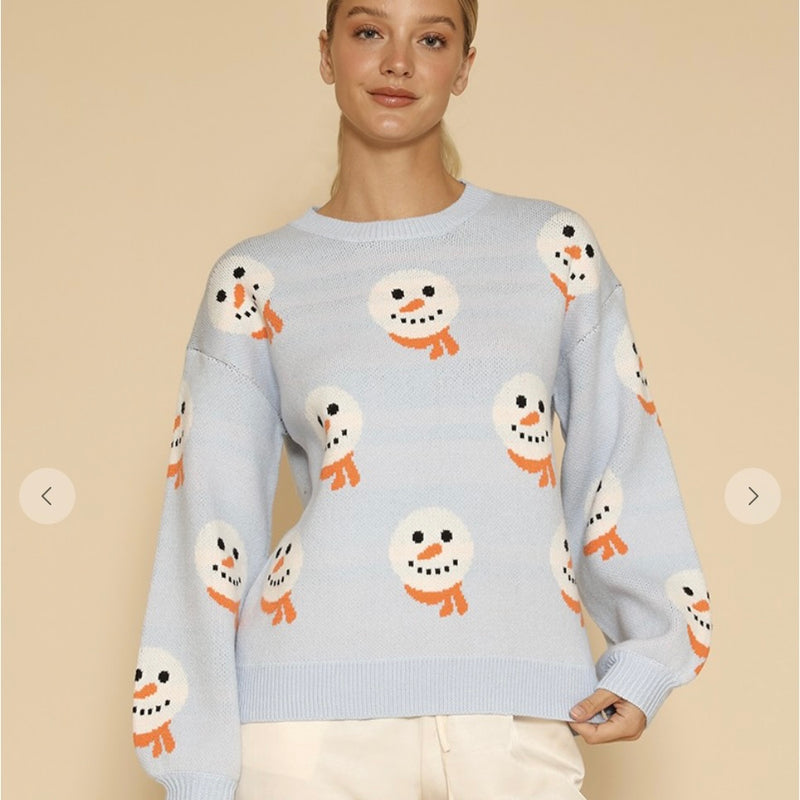 VH- Happy Snowman Sweater