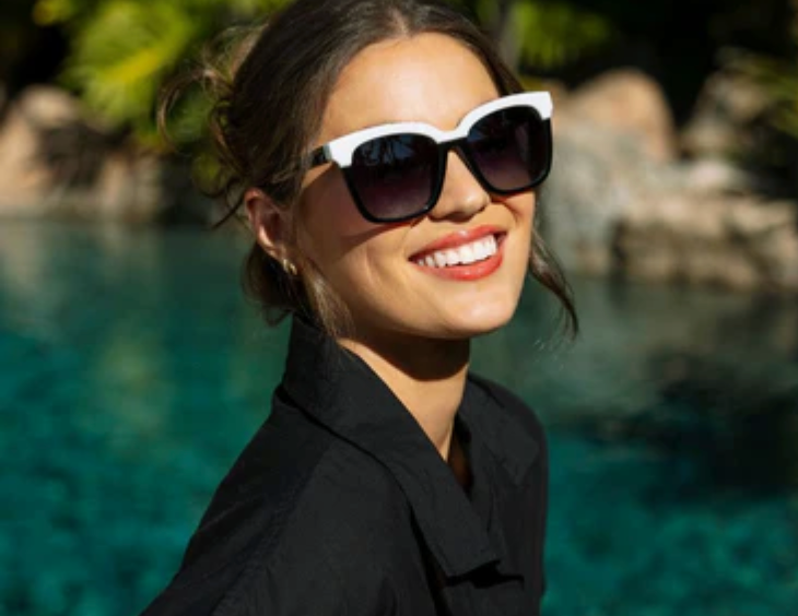 D Peepers  SUN Frenchy - black/white