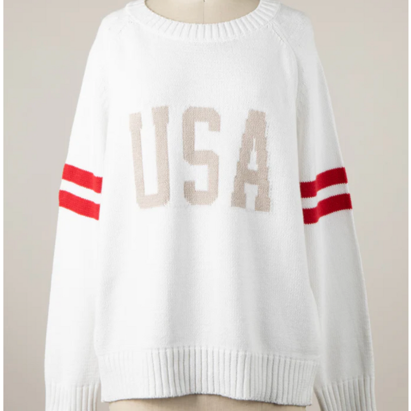 VH- USA / Stripe Sweater