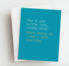 D Skel & Co Greeting Cards