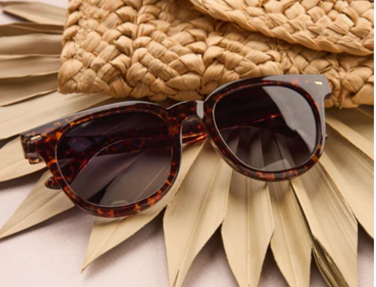 D Peepers - Lola Polarized SUN - Leopard Tortoise