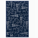 D ChappyWrap Blanket - Varsity Midi