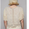 VH- Eyelet Puff sleeve top