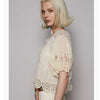 VH- Eyelet Puff sleeve top