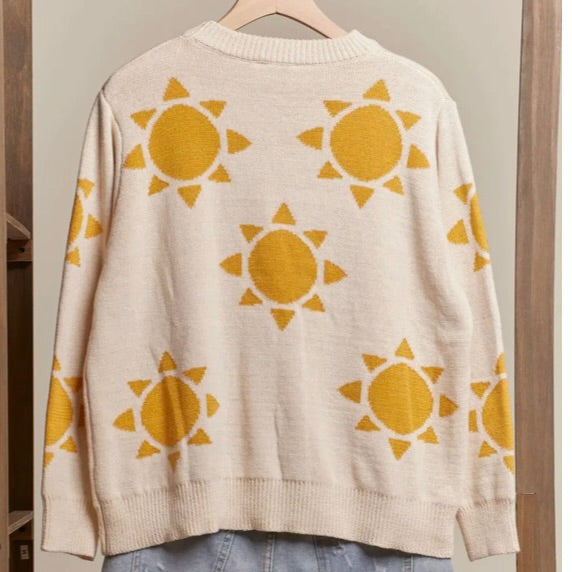 VH-Beige Sun Sweater
