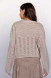 D POINTELLE Knit Sweater