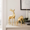 D Gold Reindeer
