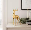 D Gold Reindeer
