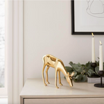 D Gold Reindeer