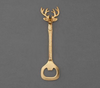 D Gold Reindeer Bottle Opener
