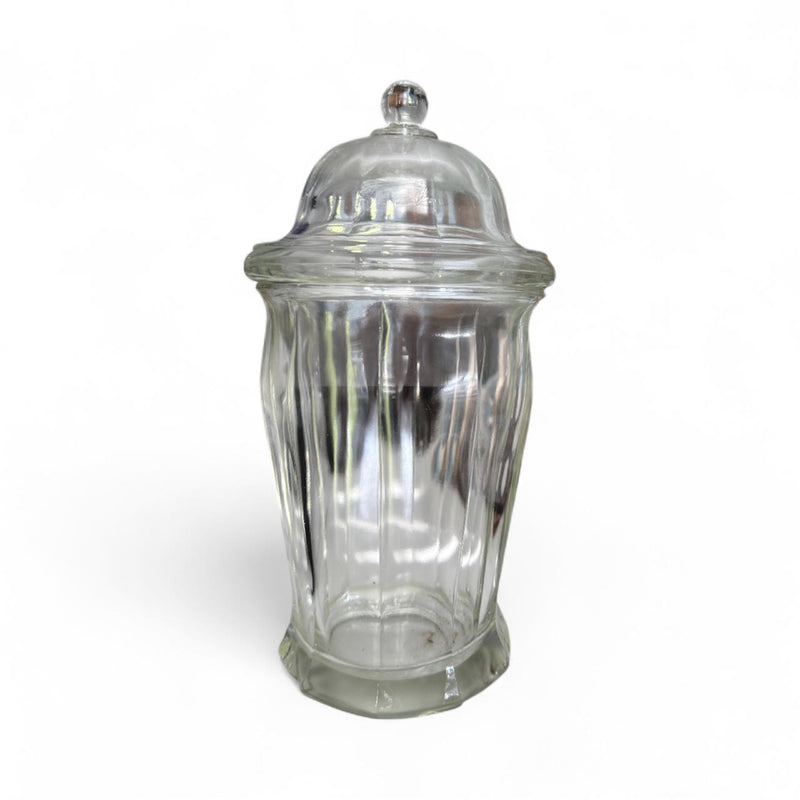 NS Vintage Glass Jar with Lid
