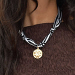 TL JTBC Scarf Charm Necklace