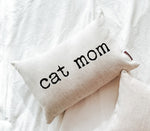 SP | Dog Mom / Cat Mom Throw Pillow