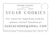 D Sugar Cookies