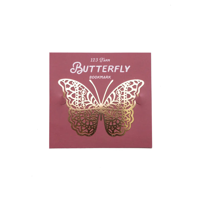Metal Butterfly Bookmark