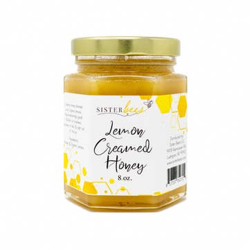 WS Lemon Creamed Honey 8oz Jar