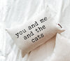 SP - 'You & Me & The Cats' Lumbar Pillow