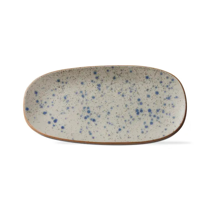 BB - Hudson Speckled Blue Platter